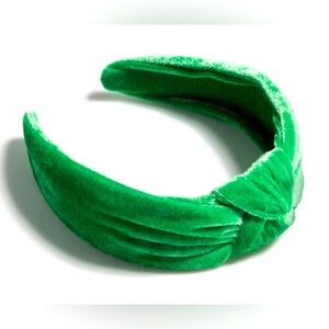 Shiraleah Knotted Green Velvet Headband NWT